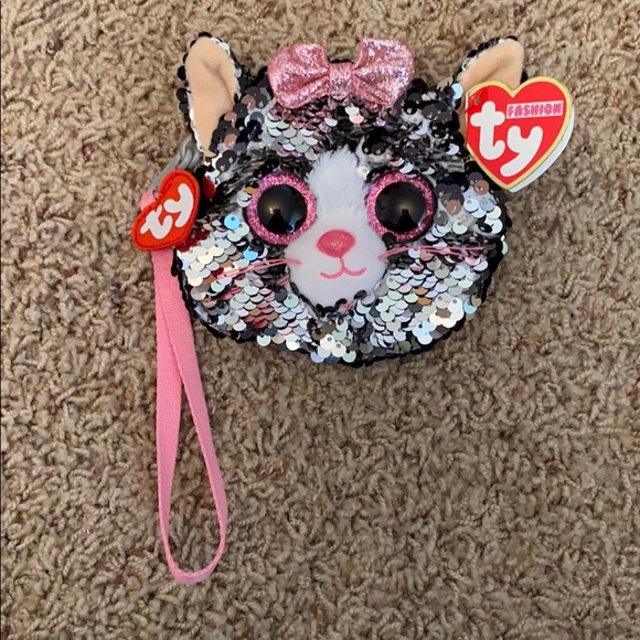 beanie boo sequin purse